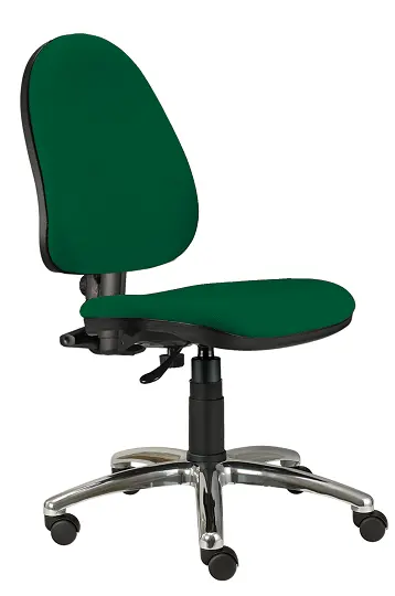 888/MEK CR židle kancelářská, kříž chrom, látka BO BONDAI BN15 (7008) - látka tyrkysová zeleň